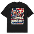Primus Heroes Of Democracy Vote Blue In November T-Shirt Best Presents For Supporters - Gearneko