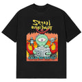 Satan Sleeps Tonight Kaiju Big Battel The Bell House Brooklyn T-Shirt Kaiju Big Battel Concert Outfits - Gearneko