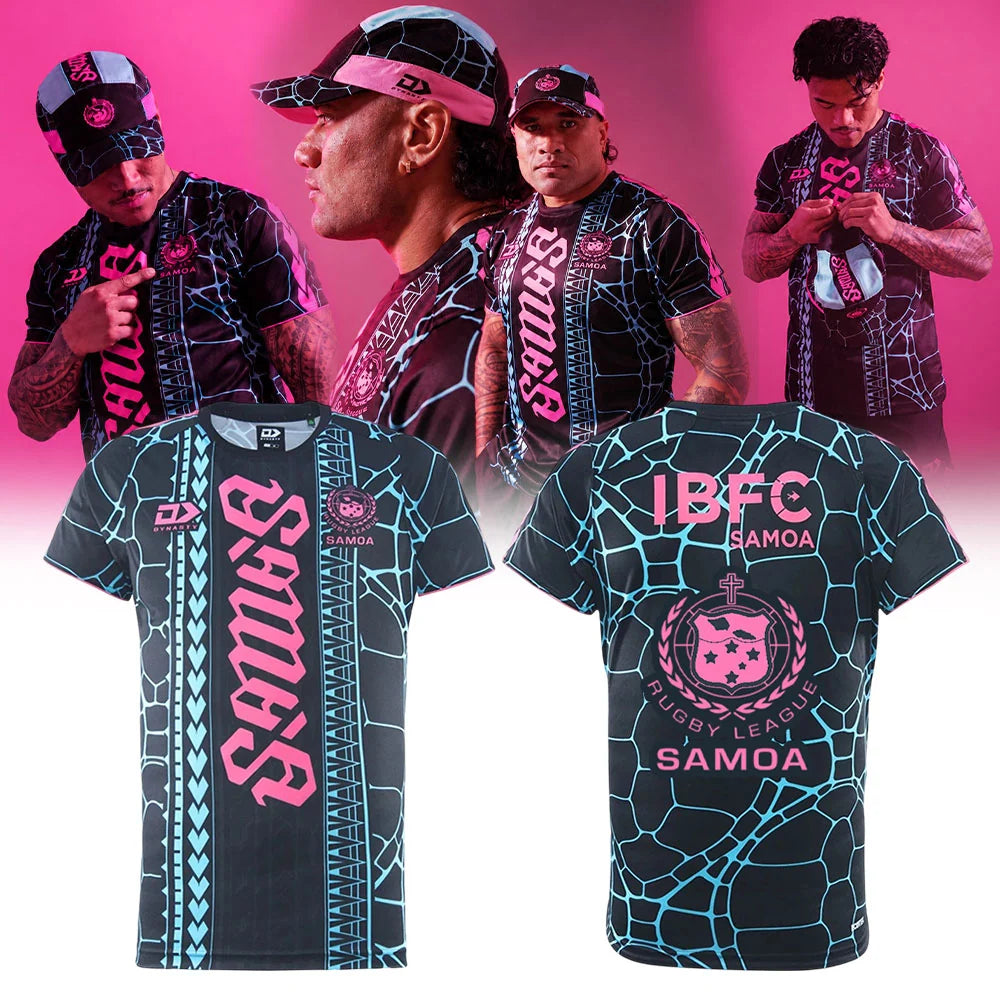 2026 Toa Samoa Rugby League Captain's Run T-Shirt 2026 Toa Samoa Rugby Merch Fan Gifts - Gearneko