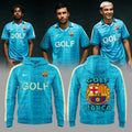 FC Barcelona X Golf Wang X Tyler The Creator Signature Version Hoodie FC Barcelona Apparel - Gearneko