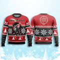 Hellsing God With Us Ugly Christmas Sweater Xmas Apparel Christmas Gift Ideas - Gearneko