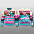 Harley Quinn We're Bad Guys Ugly Christmas Sweater Xmas Gifts For Harley Quinn Lovers - Gearneko
