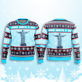 Hellsing Jesus Wants A Hug Ugly Christmas Sweater Xmas Gifts For Christians - Gearneko
