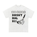 No Cure Merch F A 911 White T-Shirt No Cure Apparel Presents For Brothers - Gearneko
