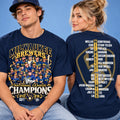 Milwaukee Brewers Merch 2026 National League Champions Roster Shirt Milwaukee Brewers Gears - Gearneko