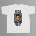 PFREE PFLUG White T-Shirt Only Murders In The Building Series Clothing Gifts For Fans - Gearneko