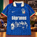 The Sopranos X Italy National Team Concept Soccer Jersey Shirt 2026 The Sopranos Clothing - Gearneko