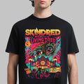 Skindred Merch Night Of The Living Dred 2026 London UK Halloween T-Shirt Gifts For Skindred Fans - Gearneko