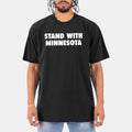 Stand With Minnesota T-Shirt Anti Fascism Clothing Best Presents For Father - Gearneko