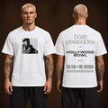 Miley Cyrus Merch Bass Persuades Hollywood Bowl White T-Shirt Miley Cyrus Apparel - Gearneko
