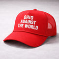 Bob Huggin Ohio Against The World Trucker Hat Bob Huggin Trucker Cap Gift Idea For Fans - Gearneko