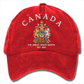 Retro Canada The Great White North Est 1867 Hat Patriotic Canada Baseball Cap - Gearneko