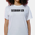 Sesbian Lex White T-Shirt Funny LGBTQ Words Play Shirt Gifts For Besties - Gearneko