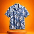 Russell Wilson Hawaiian Shirt Tropical Floral Aloha Shirt Presents For Russell Wilson Fans - Gearneko