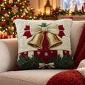 Happy Holiday Christmas Quilted Art Throw Pillow Case Christmas Home Decor Gifts For Wife - Gearneko