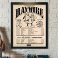 Haywire Australia 2026 Tour Schedule Dates With Feel The Pain Rise Against And Dropkick Murphys Poster Fan Gifts - Gearneko