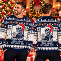 Miller Lite Beer Dead Inside But Jolly Lite Santa Skull Ugly Christmas Sweater Funny Xmas Gifts For Brother - Gearneko