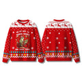 On My Way To Hoard Books And Cause Chaos Frog And Toad Ugly Sweater Xmas Gifts For Bookish - Gearneko