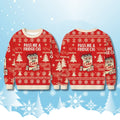 Pass Me A Fridge Cig Diet Coke Christmas Ugly Sweater Funny Xmas Gifts For Boyfriend - Gearneko