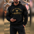 United States Army Star Pullover Hoodie Veteran Appreciation Gift - Gearneko