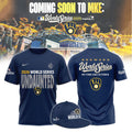 Milwaukee Brewers Merch Undaunted World Series 2026 T-shirt Gifts For Baseball Lovers - Gearneko