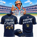 Bob Uecker X Milwaukee Brewers Merch World Series 2026 Jersey Shirt Gifts For Baseball Lovers - Gearneko