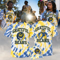 California Golden Bears Merch x Grateful Dead Cal Bears T-Shirt Gifts For Football Lovers - Gearneko