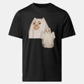 Spooky Cat Funny Halloween Black T-Shirt Funny Halloween Clothing Presents For Cat Lovers - Gearneko
