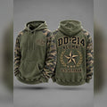 DD 214 Alumni Star Camo Pullover Hoodie Patriotic Gift For Veterans - Gearneko
