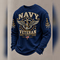 Navy Veteran Honor Service Pride T Shirt American Military Tribute Apparel - Gearneko