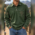 DD 214 Not Dead Yet Long Sleeve Polo Shirt Military Retirement Apparel - Gearneko