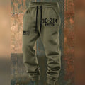DD 214 Alumni Jogger Pants Casual T Shirt Military Retirement Apparel - Gearneko