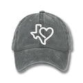 Texas Strong Hear Vintage Hat Texas Strong Baseball Cap Patriotic Gift For Dad - Gearneko