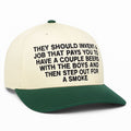 They Should Invent A Job That Pays You To Have A Couple Beers Hat Funny Saying Baseball Cap - Gearneko