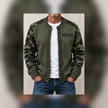 DD 214 Alumni Camo Knit Cardigan Veterans Day Gift For Men - Gearneko