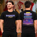 Darker Waves Festival 2026 Huntington Beach VA Black T-Shirt Darker Waves Festival Apparel - Gearneko