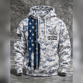 Air Force Veteran Digital Camo Pullover Hoodie Proud Veteran Fan Gear - Gearneko