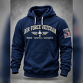 Air Force Veteran Honor Service Sacrifice Pullover Hoodie Military Retirement Apparel - Gearneko