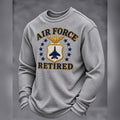 Air Force Retired Casual T Shirt Veteran Appreciation Gift - Gearneko