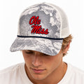 Ole Miss Rebels Football 2026 Camo Trucker Hat Ole Miss Rebels Merch Gifts For Fans - Gearneko