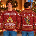 Captain Morgan Drinker Bells Drinker Bells Drinking All The Way Funny Christmas Ugly Sweater Xmas Gift Ideas - Gearneko