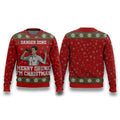 Sterling Archer Merry Drunk I'm Christmas Ugly Sweater Best Christmas Apparel - Gearneko
