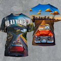 Haywire Merch I Don't Wanna Say Goodbye Album Cover Art All Over T-Shirt Haywire Concert Attire - Gearneko