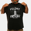 The Felony Factory Lincoln Nebraska Shirt Nebraska State Capitol Building Graphic Tee - Gearneko