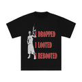 Yeat Merch Dropped Looted Rebooted Black T-Shirt Yeat Clothes Gifts For Rap Lover - Gearneko