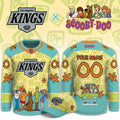 Custom Los Angeles Kings Scooby Doo Night Jersey Los Angeles Kings Gear Hockey Lover Gifts - Gearneko
