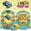 Custom Utah Mammoth Scooby Doo Night Jersey Utah Mammoth Clothing Fan Gear - Gearneko