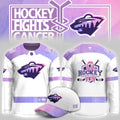 Minnesota Wild Merch Hockey Fight Cancer Hockey Jersey Minnesota Wild Gear - Gearneko