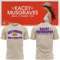 Kacey Musgraves Merch Middle Of Nowhere Tour 2026 T-Shirt Kacey Musgraves Fans Gift - Gearneko