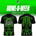 Savannah Ghost Pirates Merch HOWL O WEEN T-Shirt Savannah Ghost Pirates Merch - Gearneko
